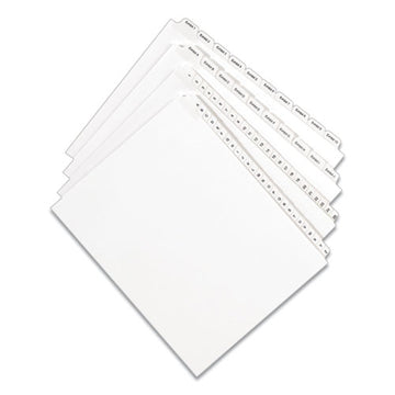 Avery® Preprinted Legal Exhibit Side Tab Index Dividers, Allstate Style, 25-tab, 276 To 300, 11 X 8.5, White, 1 Set freeshipping - TVN Wholesale